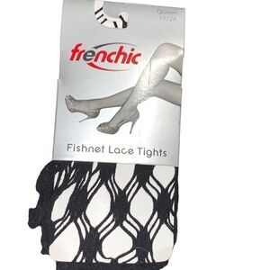 NEW WITH TAGS Frenchic Fishnet Womens Lace Stockings Tights Queen 1X/2X